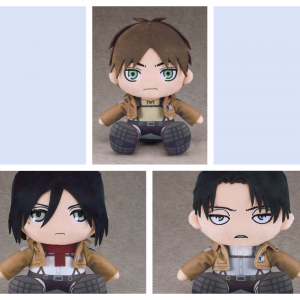 Eren Yeager/Mikasa Ackerman/Levi Ackerman Doll